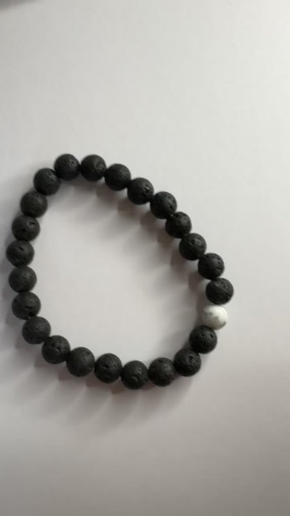 Essential Oils Lava Bracelet